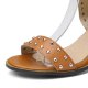 Women  Opened Toe Casual Chunky Heel Sandals